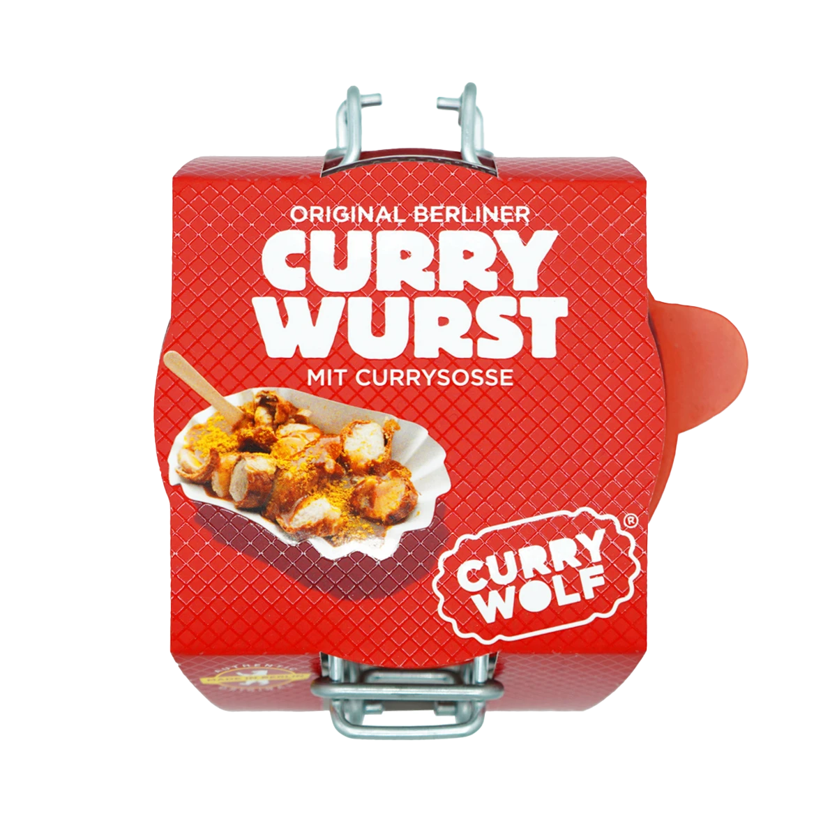 Curry Wurst im Glas
