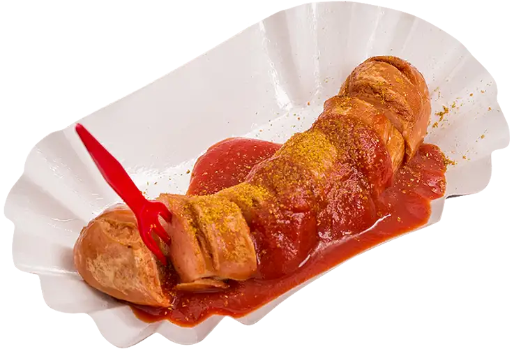 delicious currywurst