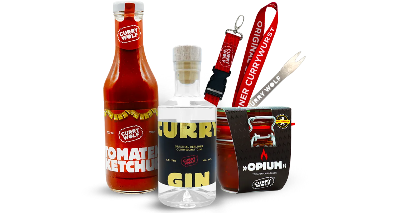 Soßen, Gin & Merch