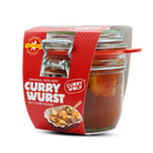 Curry Wurst im Glas